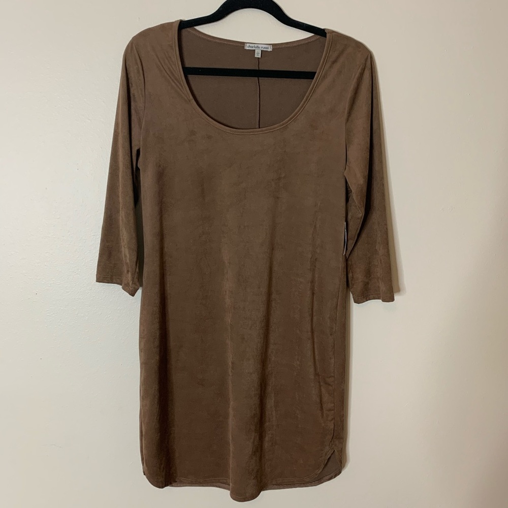 Charlotte Russe camel dress